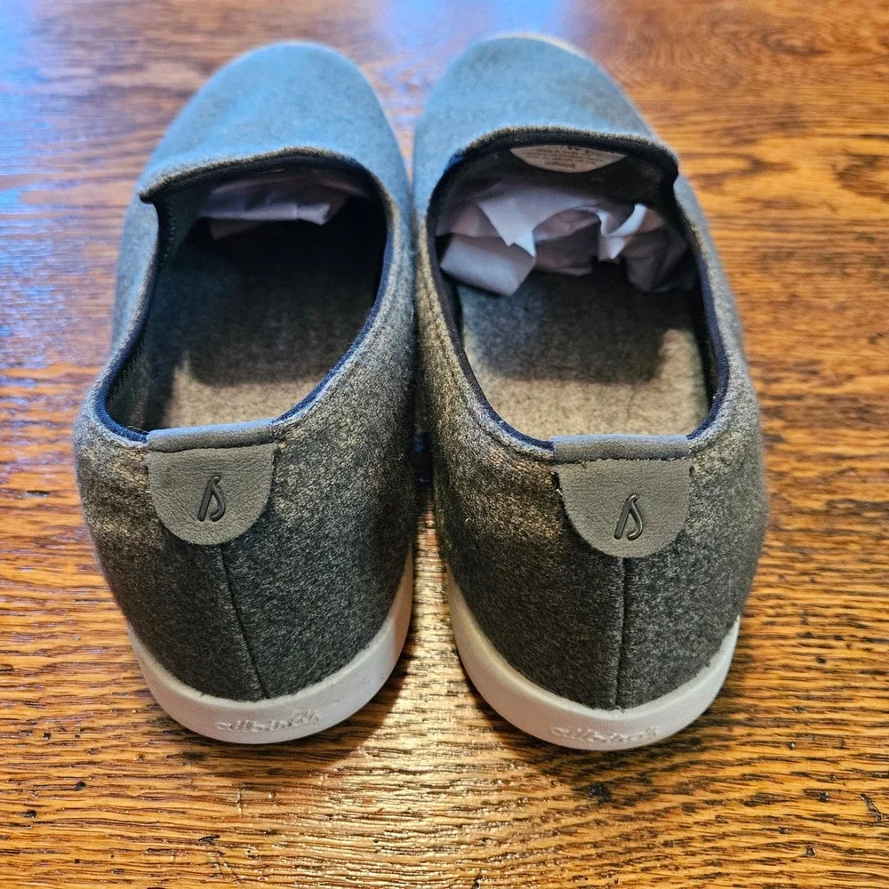 Allbirds Wool Loungers‎ Merino Wool Heather Green Slip On Sneakers Womens 10